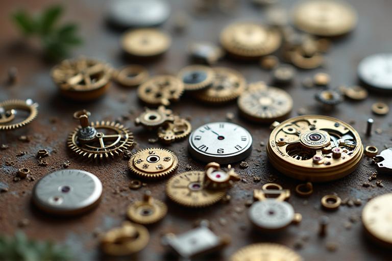 Récupération et recyclage de pièces de montres